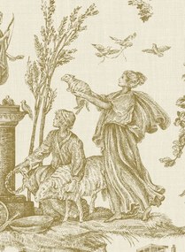 Lewis & Wood Carta da parati Toile Baptiste - Dijon