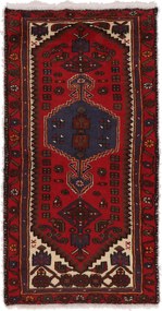 Hamedan Tappeto 70 x 140 (Iran) Annodato A Mano