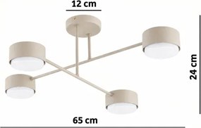 BRILAGI - Plafoniera LED MONO 4xGX53/30W/230V beige