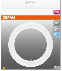Tubo fluorescente LED SUBSTITUBE T9 G10q/12W/230V 4000K diametro 21,2 cm - Osram