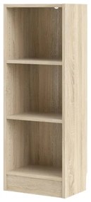 Libreria Ufficio Modulare 3 Ripiani 41x27x107 Effetto Legno Working