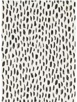 Clarke & Clarke Carta da parati Loxley - Ivory/ Noir