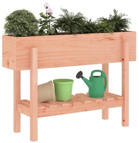 Fioriera Rialzata Giardino 101x30x69 cm Legno Massello Douglas