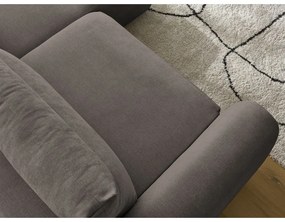 Divano angolare marrone Aden – Bobochic Paris