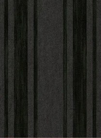 Flamant Carta da parati Bayadère - Noir de Lune