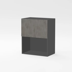 Pensile One grigio ossido L 60 x H 48 x P 37 cm