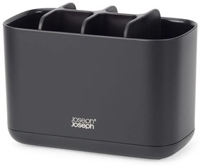 Portaspazzolini in plastica nero EasyStore - Joseph Joseph