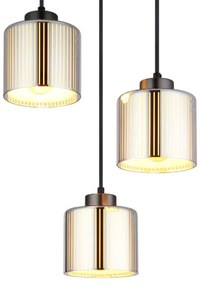 Globo 16056-3HR - Lampadario a sospensione con filo FELICIA 3xE27/60W/230V diametro 33