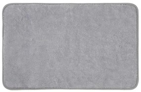 Tappeto per doccia antiscivolo grigio 45x75 cm in poliestere Nuvola