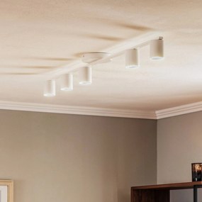 SIGMA Faretto da soffitto Sky, a 5 luci, bianco