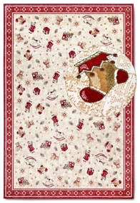 Tappeto rosso natalizio in cotone 160x230 cm Toy's Delight Red Christmas - Villeroy&amp;Boch