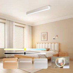 Immax NEO 07258L - Luce LED dimmerabile LUNGO 29W/230V Wi-Fi Tuya bianco + +TC