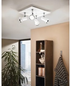 Eglo 95995 - Faretto LED da bagno TAMARA 1 4xGU10-LED/3,3W/230V