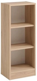 Libreria SOPHIA L 41.3 x P 28 x H 104 cm rovere chiaro, portata per ripiano 5 kg