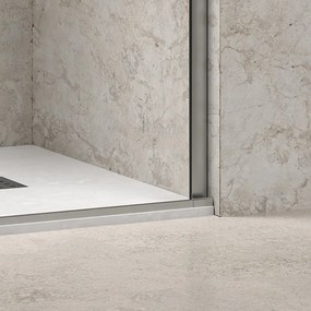 Kamalu - Porta doccia scorrevole 170 cm senza telaio | KNM4000C
