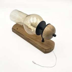 Brilagi - LED Applique COTTAGE 1xE14/40W/230V quercia/marrone