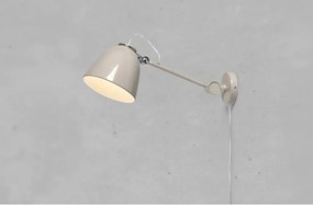 Lampada da parete greige con alimentazione a corrente Tilt – Markslöjd