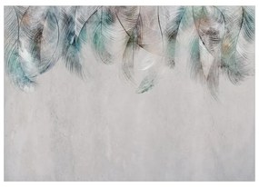 Fotomurale adesivo  Colourful Feathers  Larghezza x Altezza Home decor 441x315