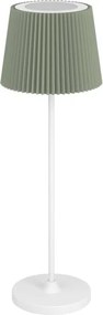 Eglo 75933 - Lampada da tavolo LED dimmerabile ricaricabile LEONERO LED/3,8W/5V 2000 mAh bianco/verde