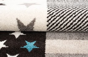 Adorabile tappeto blu con stelle Šírka: 60 cm | Dĺžka: 110 cm