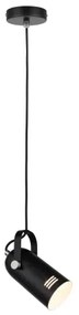 Paulmann 79766 - 1xE27/15W Lampada a sospensione su cavo LAVEA 230V nero