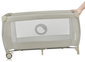 Lionelo - Lettino da viaggio STEFI PLUS Beige Cappuccino