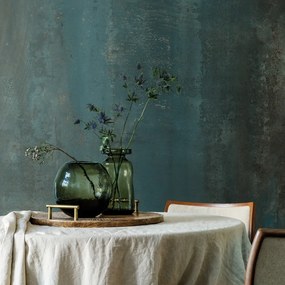 Gres Porcellanato Effetto Cemento Metallo Verde 120X120 - Eocm618