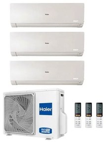Climatizzatore Haier Trial Split Flexis Bianco 7000+7000+9000 3U70S2SR5FA R-32 a++/a+ 7+7+9