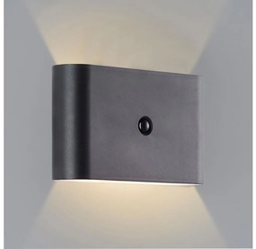 Brilliant - Lampada da parete LED ricaricabile esterna con sensore XINO LED/3W/5