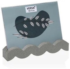 Cornice Portafoto Versa Plastica Onde 3,8 x 14,5 x 20 cm