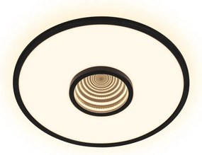 Briloner 3847015 - Plafoniera LED TORO LED/18W/230V Ø 42 cm nera