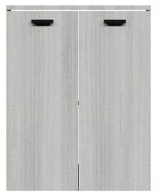 Mobile da bagno sotto lavabo COLAVENE Alaqua beige opaco L 60 x H 78 x P 50 cm 2 ante, lavabo non incluso