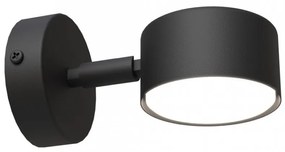 Applique da parete in acciaio SORA K1 GX53 orientabile nera Colore del corpo Nero