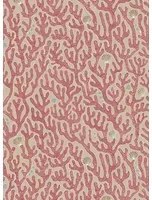 Josephine Munsey Carta da parati Coral - Red Toppings