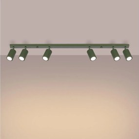 Brilagi - Faretto LED CRESTO 6xGU10/10W/230V verde