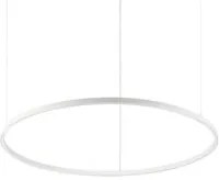 Sospensione Moderna Oracle Alluminio-Plastiche Bianco Led 55W 4000K D90Cm