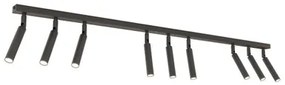Lampadario Orientabile da soffitto IVI 9 Black