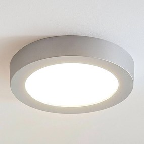 Arcchio Plafoniera LED Marlo argento 3.000K rotonda 25,2cm