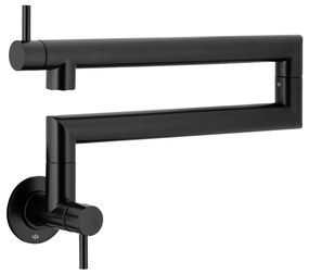 KFA Armatura 6623-030-81 - Rubinetto da cucina con giunto DUERO POT FILLER opaco nero