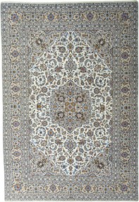 Kashan Tappeto persiano 370 x 250 Beige (Iran) Annodato A Mano