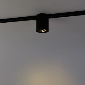 Faretto da binario monofase moderno nero - Rondoo Up