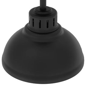 Lampadario a plafone SVEN 1xE27/15W/230V nero