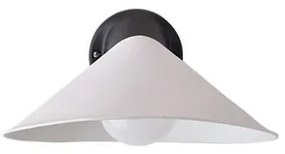 Plume Applique da Parete IP44 Black/Porcelain - DCW