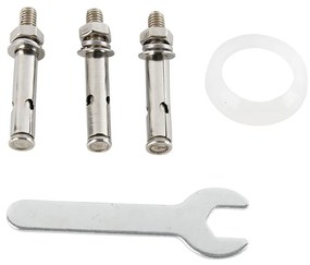 Lampada da terra per esterni nera 65 cm - Mushroom