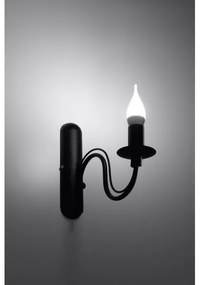 Applique MINERWA 1xE14/40W/230V nero