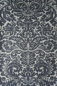 Farrow & Ball Carta da parati Silvergate - Pigeon/ Off-Black