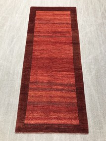 Loribaft Tappeto persiano 80x180 Rosso (Iran) Annodato A Mano
