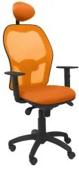 Sedia Ufficio con Poggiatesta Jorquera PC ALI308C Arancio