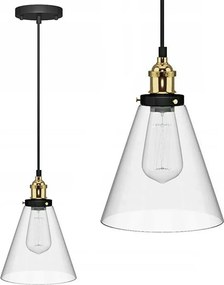 Lampada da soffitto pensile di vetro Verto A Transparent APP042-1CP