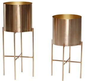 Coprivaso in metallo in set da 2 pezzi ø 25 cm Airy - Hübsch